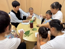 日照市康复医院：植物拓印亲子活动，传承非遗共筑自然之梦